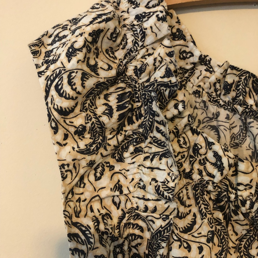 Figue Gianna Dress Mini Tassels Ruffle Boho Dummer Lotus Batik Sand XL - Picture 6 of 13